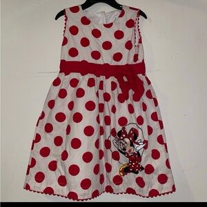 Disney Red Polka Dot Minnie Mouse Dress